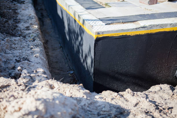 Residential Waterproofing installation at a Greenville, SC home by SJ Waterproofing Pros